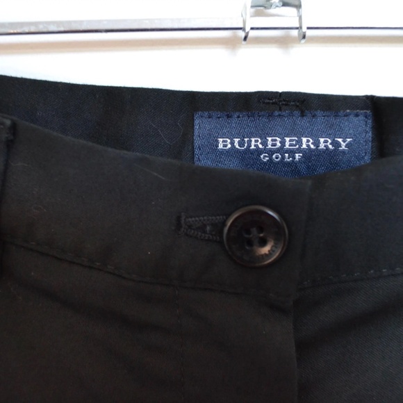 BURBERRY Black Cropped Trousers - Picture 4 of 6